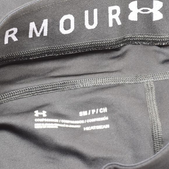 Under Armour Polyester Gray Size S Compression Heatgear Skinny Legging Pull On - Picture 7 of 8